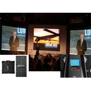 Indoor Rental LED Display 500 X 1000mm Led Digital Advertising Display Video Wall Front Access 16 Scan