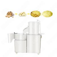 China industrial sweet potato carrot washing peeling machine yam potato peeler and cutter potato skin removal machine on sale