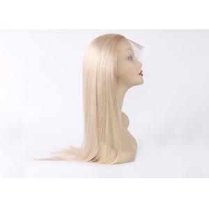 Unprocessed Brazilian Virgin Straight Human Hair Full Lace Wigs Can Be Dyed And Ironed