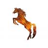 China Metal Horse Wall Art Hanging , Metal Horse Wall Sculpture Corrosion Stability wholesale