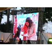 China P6 Outdoor Full Color Led Display Board , Stage Backdrop Giant Led Screen Wide View Angle on sale