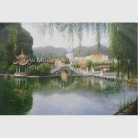 China Hand Painted Claude Monet Oil Paintings Chinese Landscape Oil Paintings on sale