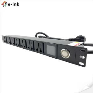 China 19 Inch 1U 8 Port Power Distribution Unit with Gen 3 Replaceable Surge Protection module supplier