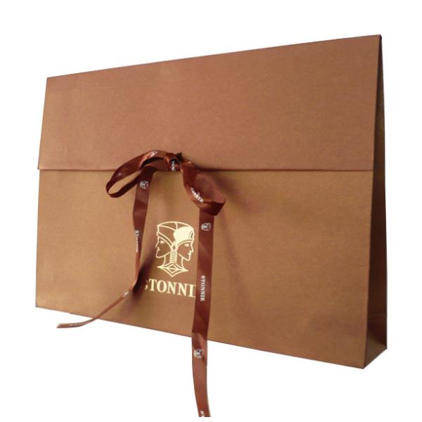 ペーパーEcoのプラスチック ロープのハンドルが付いている友好的で再使用可能な買物袋