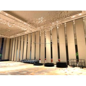 China Partición de pared plegable corredera insonorizada personalizada Clase A Calificación de fuego wholesale