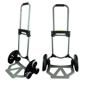 China 154lbs Capacity 6 Wheel Stair Climber Shopping Trolley Portable supplier