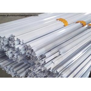 China A extrusão fixa de revestimento da janela do alumínio branco do pó perfila a resistência do forte vento supplier