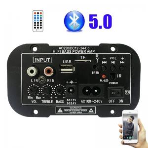 FM Radio Iron Power Amplifier Board Bluetooth 5.0 Music