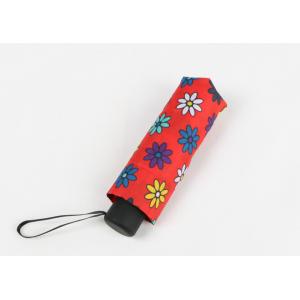 Colorful Printed Five Fold Umbrella Logo Customize Mini Uv Umbrella Durable