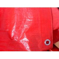 China high quality orange waterproof pe tarpaulin sheet used for covering,woven for sale
