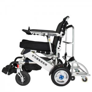 China Brushless Motor CE 36km Lithium Battery Wheelchair supplier
