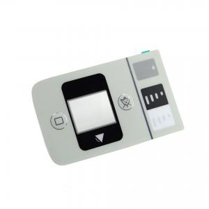 Medical Rubber Keypad PCB Membrane Switch With Adhesive And Retainer