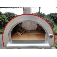 China Automatic Ignition Wood Fired Stainless Pizza Oven With Large Cooking Surface on sale