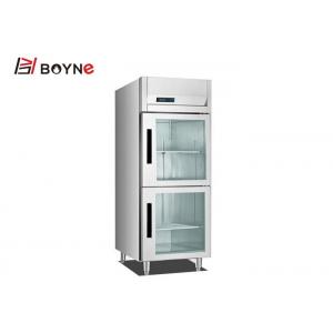 497W Industrial Upright Freezer , 100kg Restaurant Display Freezers Adjustable Shelf 620x750x1980
