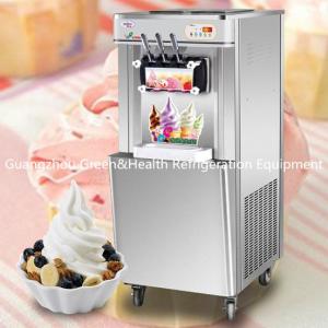 China 22L / H Low Noise Ice cream Making Machines Table Top With LED Display supplier