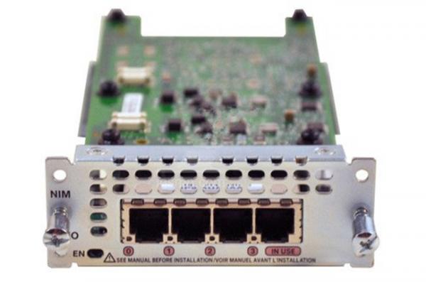 4 Port CISCO Network Module - FXO NIM-4FXO For CISCO 4300 Router Energy  Efficient for sale – Cisco Network Module manufacturer from china  (108421444).