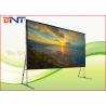 Larger Room Front Rear Fast Fold Projector Screen 300 Inch With Aluminum Frame