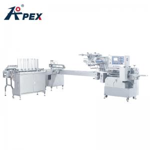 China Reduce Labour Cost Industry Tray Packing Machine Plastic Tray Auto Feeding Food Automatic Packing Line supplier