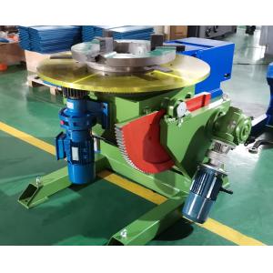 600kg Rotary Welding Positioner With Chuck Horizontal Rotary Table For Welding