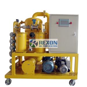 Automatic PLC Transformer Oil Purifier Machine  , Vacuum Transformer Oil Filter Plant