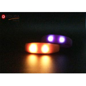Promotional Party Reflective Flashing Armbands Sound Activated Led Bracelet For Running