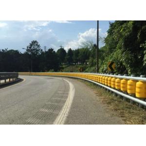 Detachable Eva Materials Roller Crash Barrier , Median Strip Rolling Guard Barrier