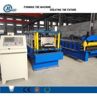 China Galvanized Steel Profile Roofing Roll Forming Machine With Tower Structure , Automatic on sale