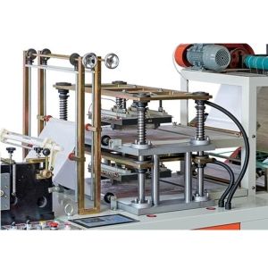 China PE Polyethylene Hand Glove Making Machine with PLC Control#polythene carry bag making machine#3600*1500*1950mm Dimension on sale