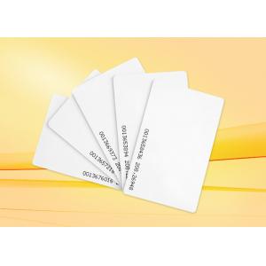 Security  Thick PVC  ID Card ,  Blank employee proximity card  for Access Control