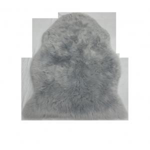 Modern Lambwool Faux Fur Seat Cushion Long Pile For Chair