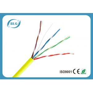 China Unshielded CCA UTP Cat5e Lan Cable For Structured Cabling Systems 0.50mm supplier