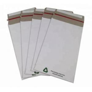 China Recyclable White Cardboard Envelopes , Please Do Not Fold Envelope For Mailing supplier