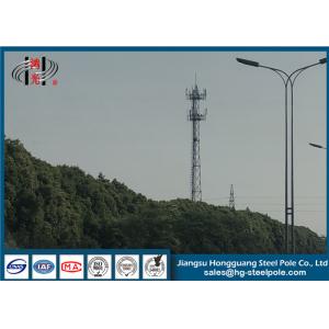 Antenne octogonale Polonais d'industrie de tours de la télécommunication Q235 pour la radiodiffusion