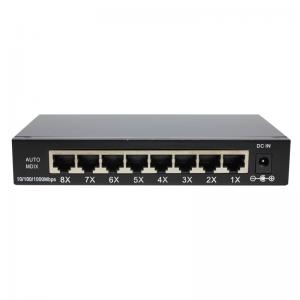 China High quality 8 Port 10/100/1000mbps Gigabit Ethernet Network Switch supplier