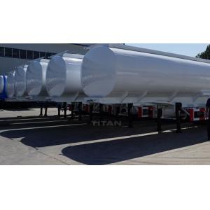 China TITAN 3 axle oil semi trailer tankers with 40,000 Liter capacity for sale supplier