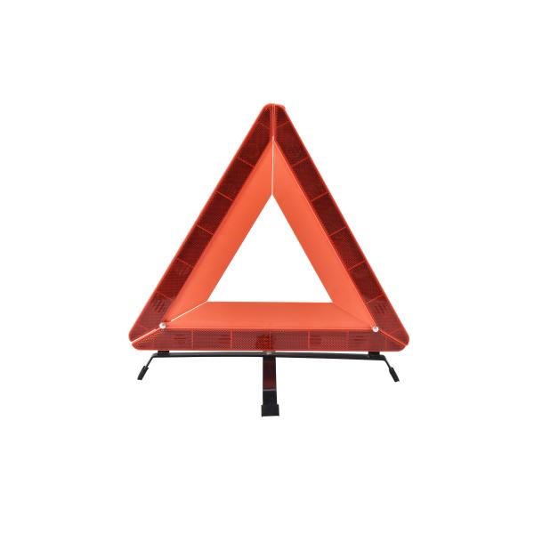 43 Cm Length Side Car Warning Triangle / Red Warning Triangle With Cross Horse