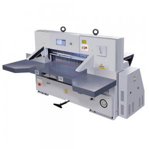 Double Guide Hydraulic Paper Cutting Machine With Touch Screen
