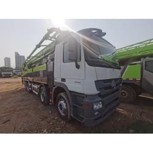 China 2018 Zoomlion Second Hand 56M Green Original Concrete Pump with Benz Chassis wholesale