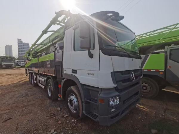 2018  Zoomlion Second Hand 56M Green Original Concrete Pump with Benz Chassis