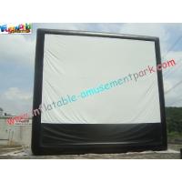 China Large Inflatable Projection Screen Outdoor Movie Theater For Christmas Decorations on sale