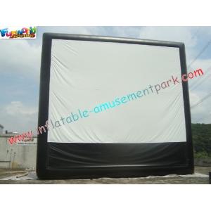 China Large Inflatable Projection Screen Outdoor Movie Theater For Christmas Decorations supplier