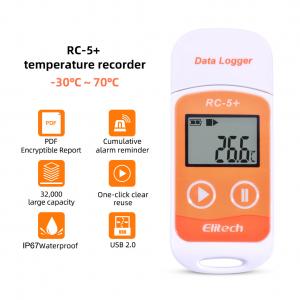 Refrigeration USB Elitech RC-5+ Temperature Data Logger