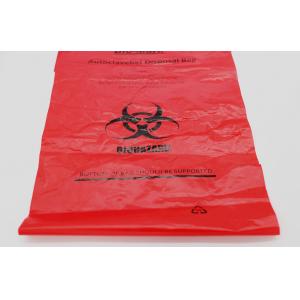 China Medical Incinerator Autoclave Biohazard Bags High Temperature Resistant supplier