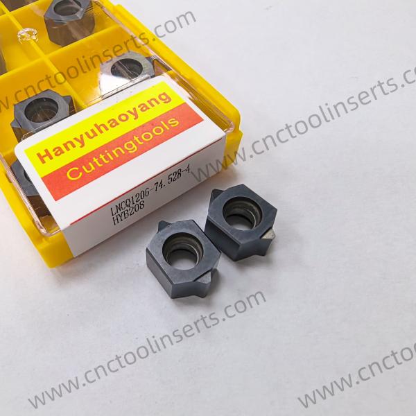 China CNC Double-Ended Gear Shaping Milling Insert, PVD Coating, Model LNCQ1206-74.528-4, suitable for machining all difficult-to-machine materials except high-temperature superalloys wholesale