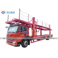 China FAW 4x2 6 Wheels RHD Car Hauler Truck 5-6 Units Cars Hauling Transporter on sale