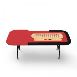 Dustproof Folding Casino Table Custom Portable Roulette Table Professional