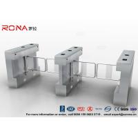 China Gym Swing Barrier Gate Electronic Stainless Steel Turnstile Double Swing IP 54 LED Indicator on sale