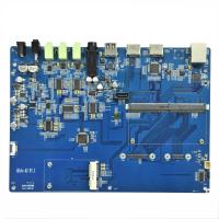 China 6 Layers PCBA Board Software Burning Program Coppercam Etching Pcb Assembly on sale