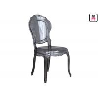 China Light Weight Bella Ghost Plastic Restaurant Chairs Arm / Armless For Indoor / Outdoor on sale