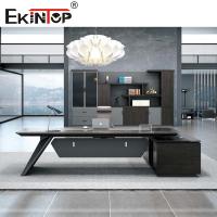 China Wood Extendable Office Desk Furniture Ergonomic Computer Desk on sale